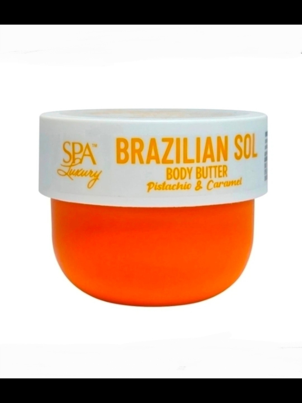 Spa Luxury Brazilian Sol Body Butter in the Pistachio & Caramel 6oz BNIB